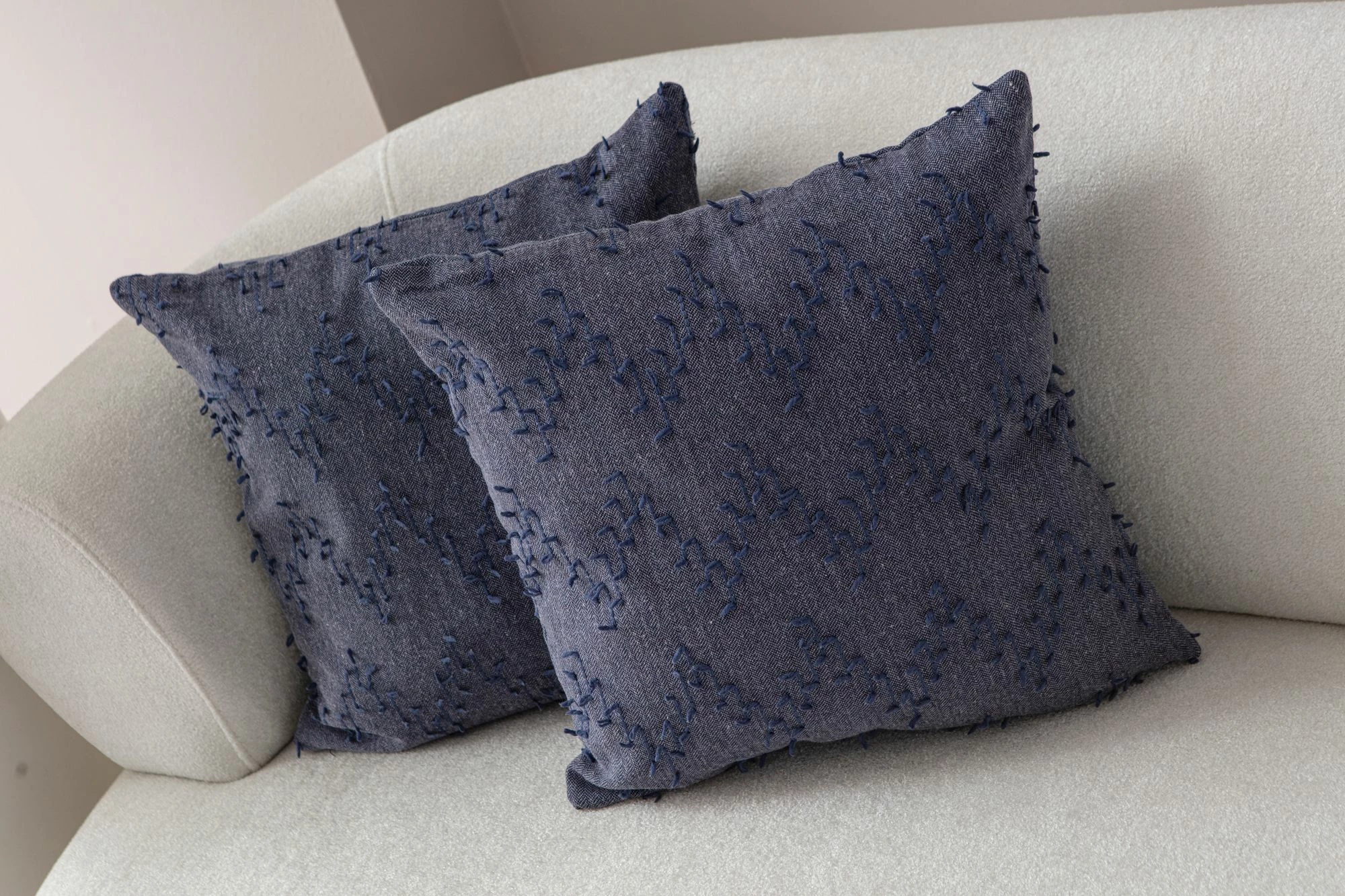 Set mbulesash për jastëk (2 copë), Evila Originals, Tuffet - blu v4