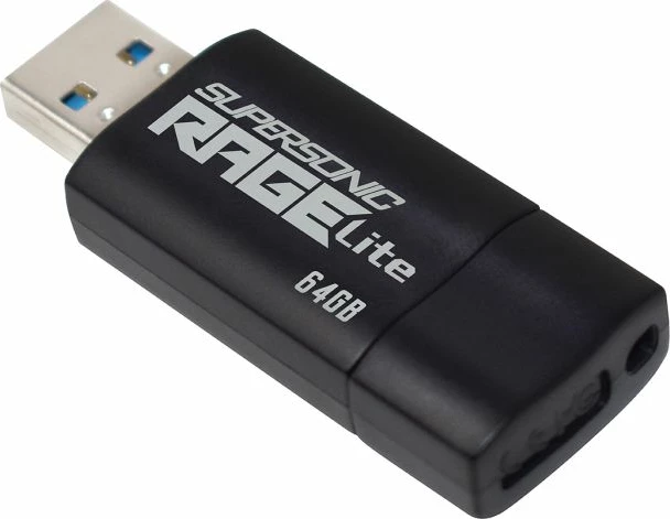 USB memorje Patriot Supersonic Rage Lite 64GB USB 3.2 Gen 1 120MB/s e zezë/blu