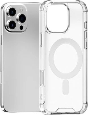 Mbështjellës 4smarts 541184, Apple iPhone 16 Pro Max, 17.5 cm (6.9"), Transparent