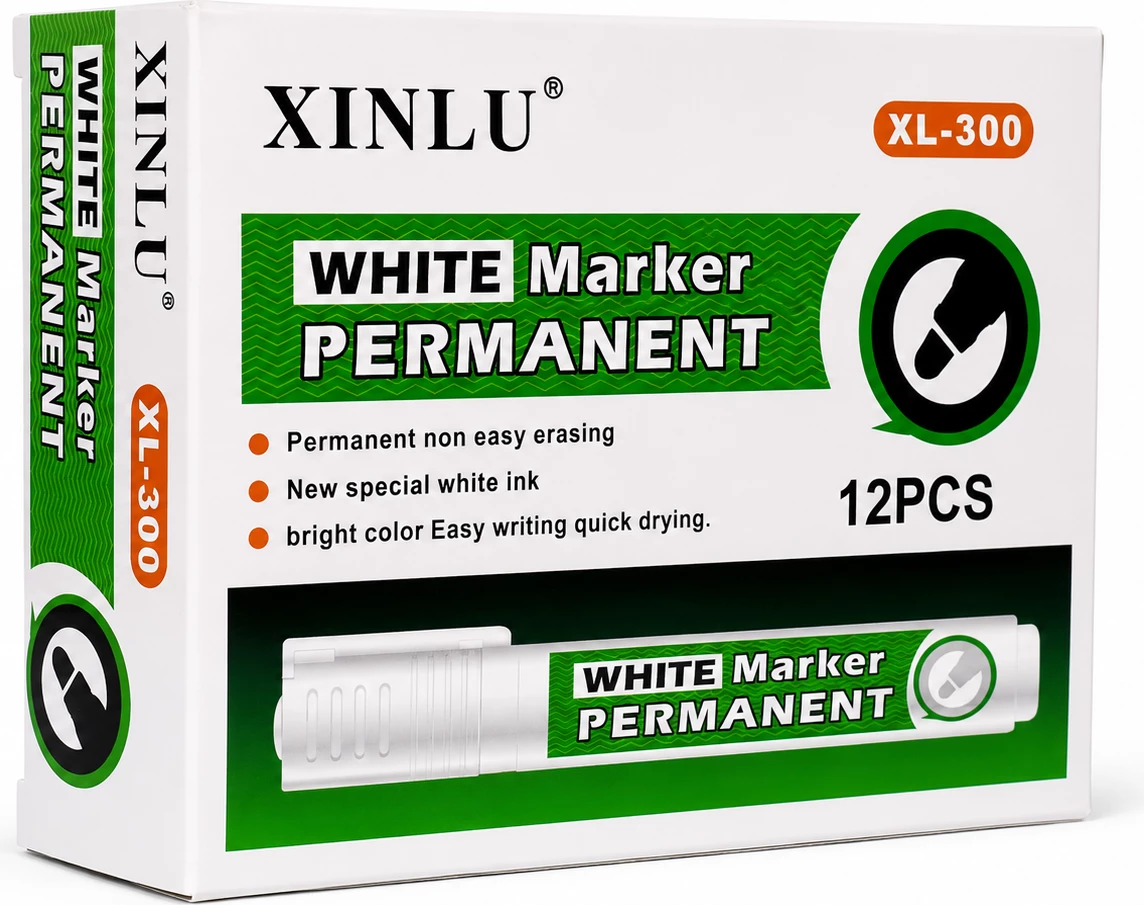 Marker permanent i bardh A15-13