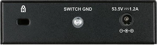 Switch D-Link DGS-1005P/E, 5 porta, Gigabit, PoE, metalik