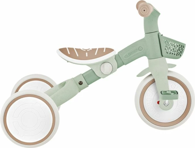 tricikll 3-në-1 Globber Learning Trike Plus Ecologic për fëmijë