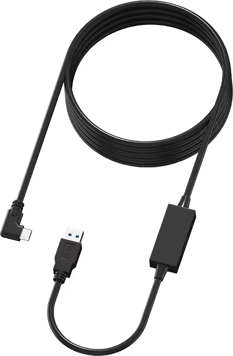 Kabllo LINK VR Other për Meta Quest 3/3S, USB-A në USB-C, 5 m, 5 Gbps, me karikim, e zezë