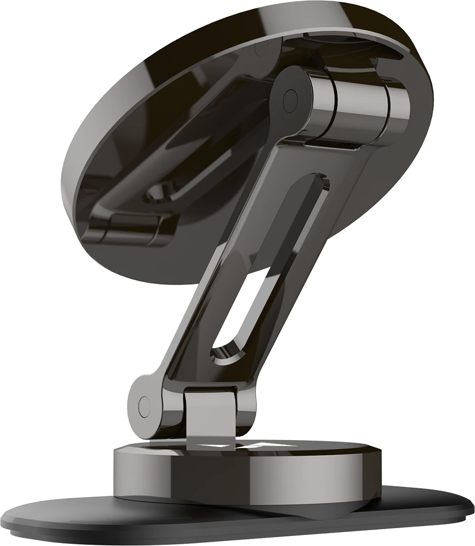 Mbajtës telefoni për veturë Wozinsky WPT-605, magnetik, i palosshëm, për dashboard, gri