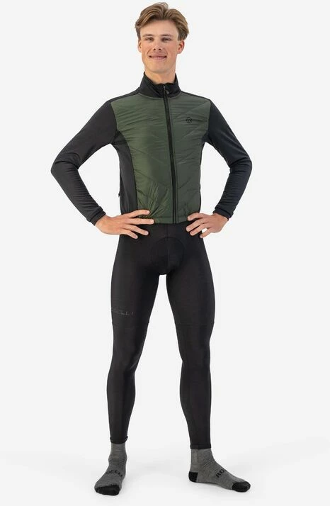 Jakne Yakimasport, e gjelbër e zezë