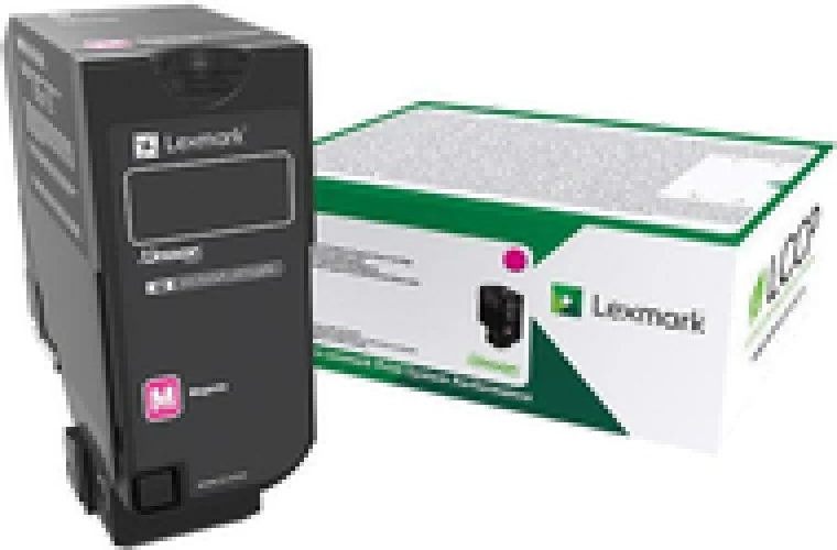 Toner Lexmark 75B20M0, rendiment 9.800–23.700 faqe, Magenta