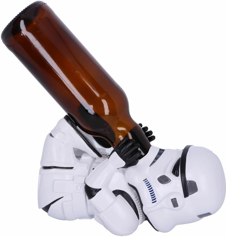 Figurinë mbajtëse shisheje NEMESIS NOW Stormtrooper Guzzler 22 cm, bardhë/zi