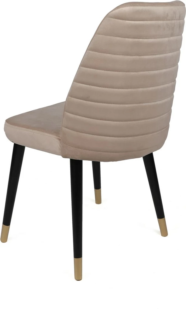 Set karrigash (2 copë), Hanah Home, Hugo-367 V2, krem, e zezë, ari