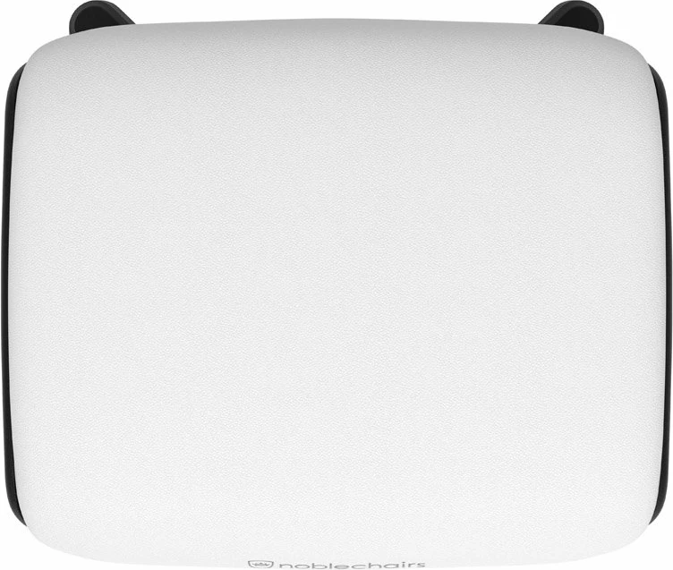 Mbështetëse këmbësh Noblechairs White Edition GAGC-313, kënd i rregullueshëm 45°, memory foam, PU lëkurë, 49×40×45 cm, e bardhë