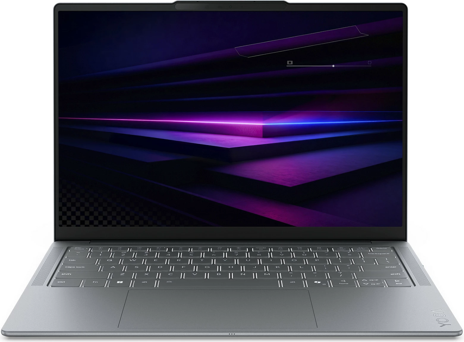 Laptop Lenovo Yoga 7 Slim, Core Ultra 7 355, 16GB RAM, 1TB SSD, 14" 2880x1800, Windows 11 Home, Luna Grey