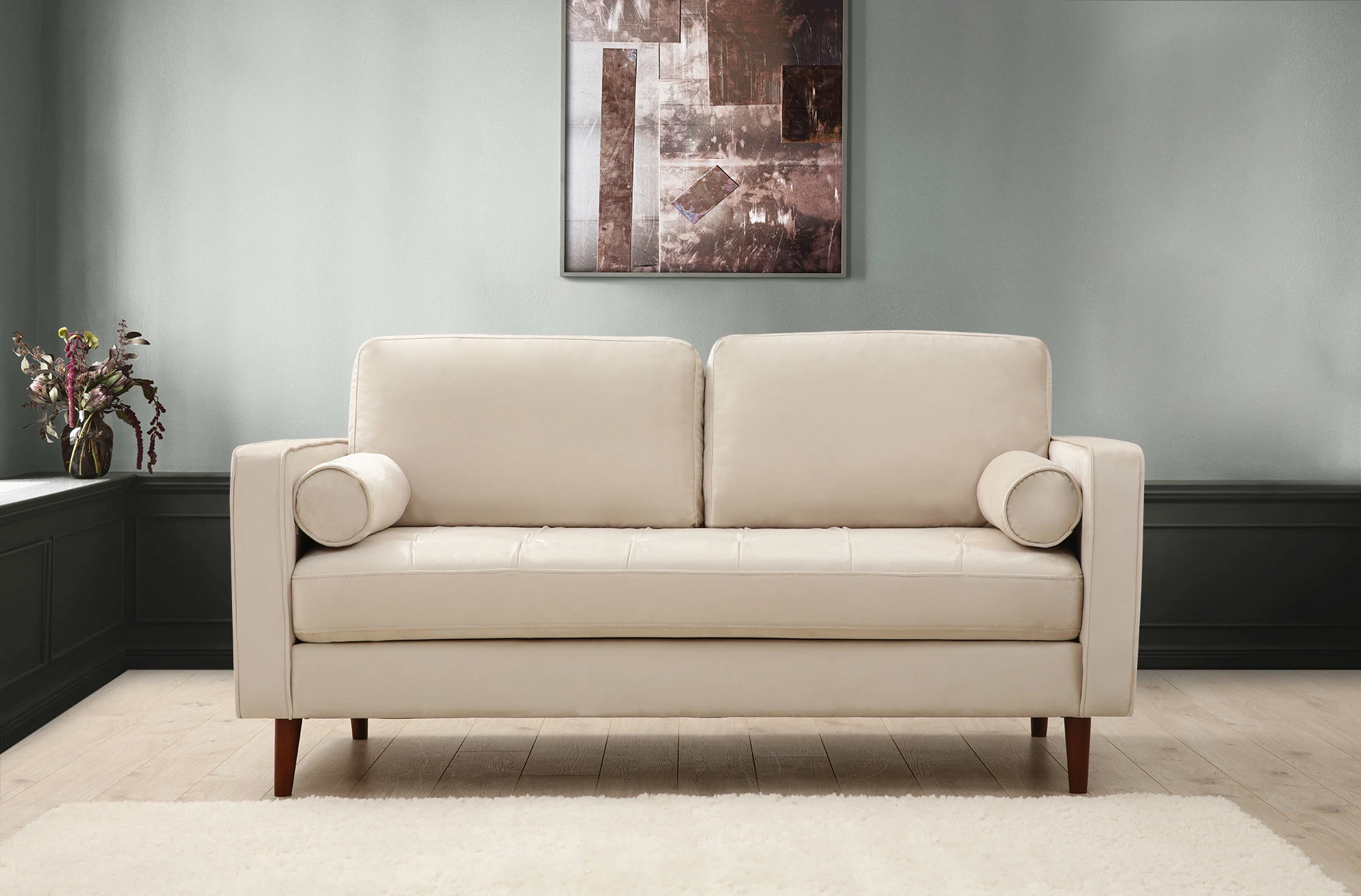 Divan dy-vendësh Atelier del Sofa, Rome, bezhë
