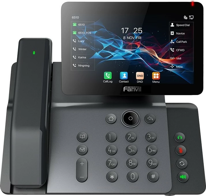 Telefon IP Fanvil V66 Pro, Premium, SIP, POE, Gigabit, USB, Bluetooth, Wi-Fi