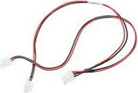 Kabllo energjie Zebra CBL-DC-393A1-02, 1 m, DC “Y” për Zebra PS20, zi/kuqe