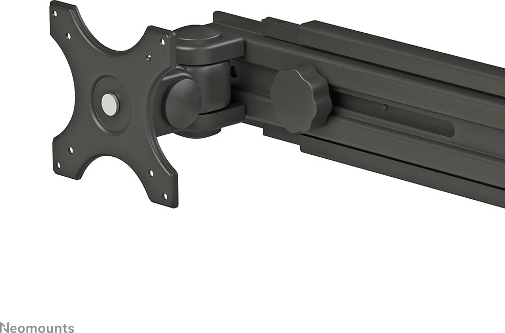 Krah monitori Newstar Neomounts FPMA-D700D4, 4 ekrane, 19-30", rregullim lartësie, i zi
