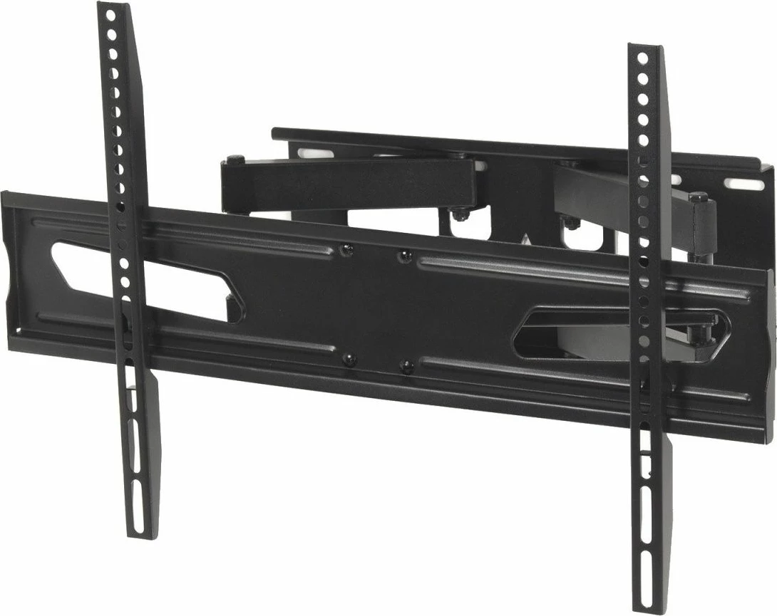 Mbajtëse muri për TV Maclean MC-723 37\"-70\", me krah lëvizës, VESA deri 600x400, deri 45 kg, e zezë