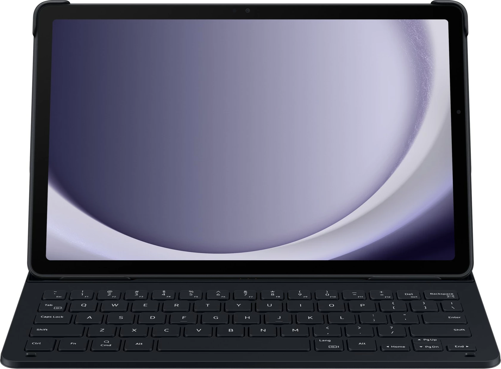 Mbështjellës tastierë Samsung Book Cover Slim EF-DX211BBGGDE Tab A9+ e zezë