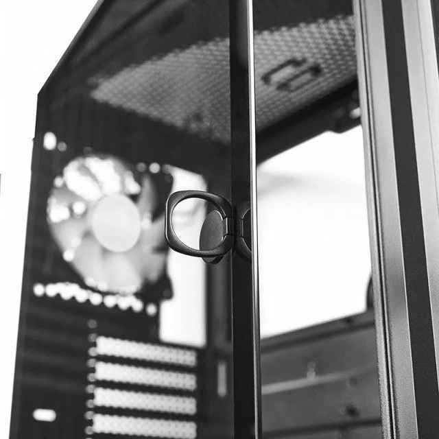 Kasë Chieftec Hunter 2 GS-02B-OP Midi Tower ATX ARGB USB-C e zezë