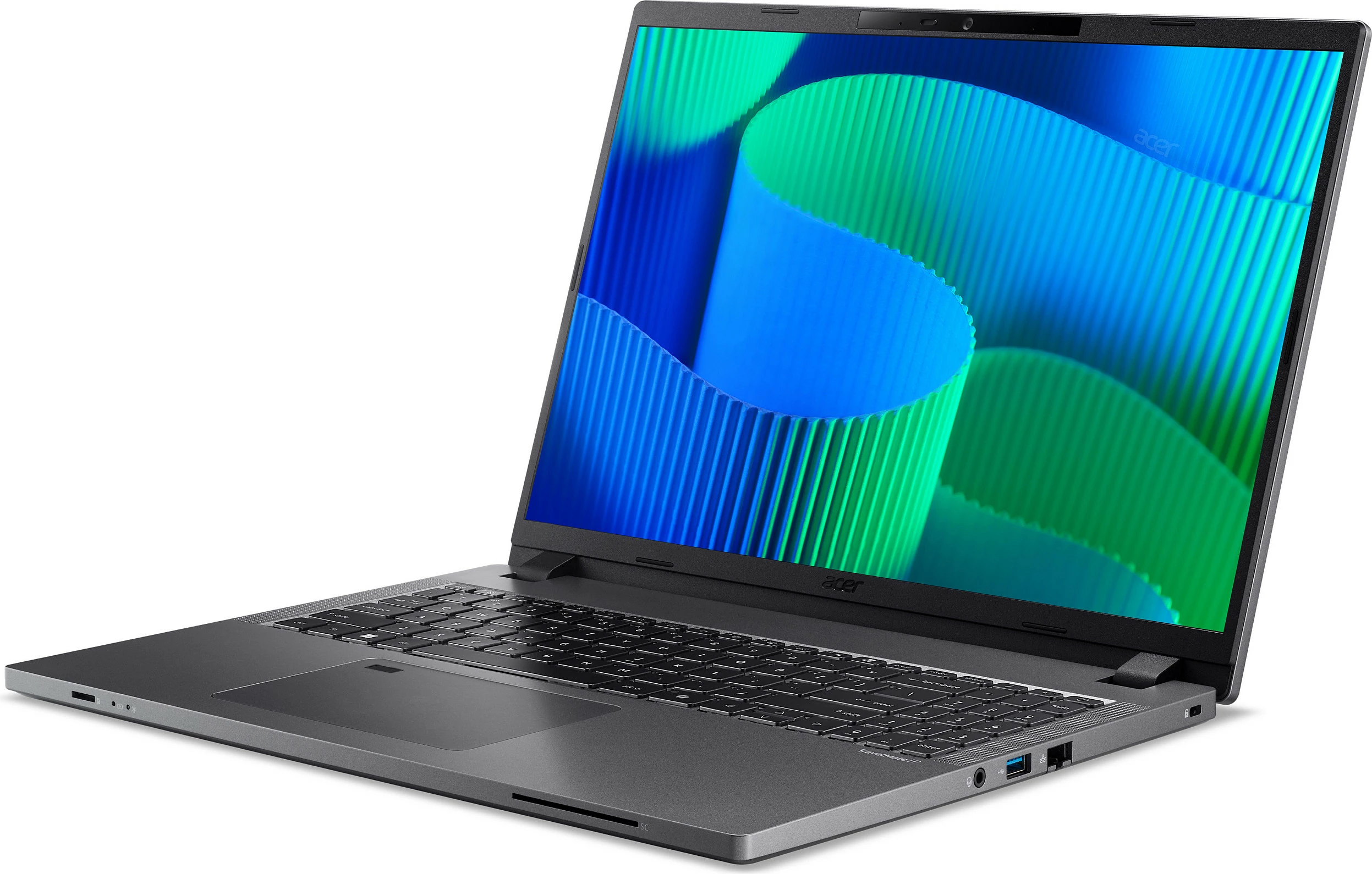Laptop Acer TravelMate P2, 16" WUXGA 16:10, 16GB RAM, 256GB SSD, Windows 11 Pro, gri