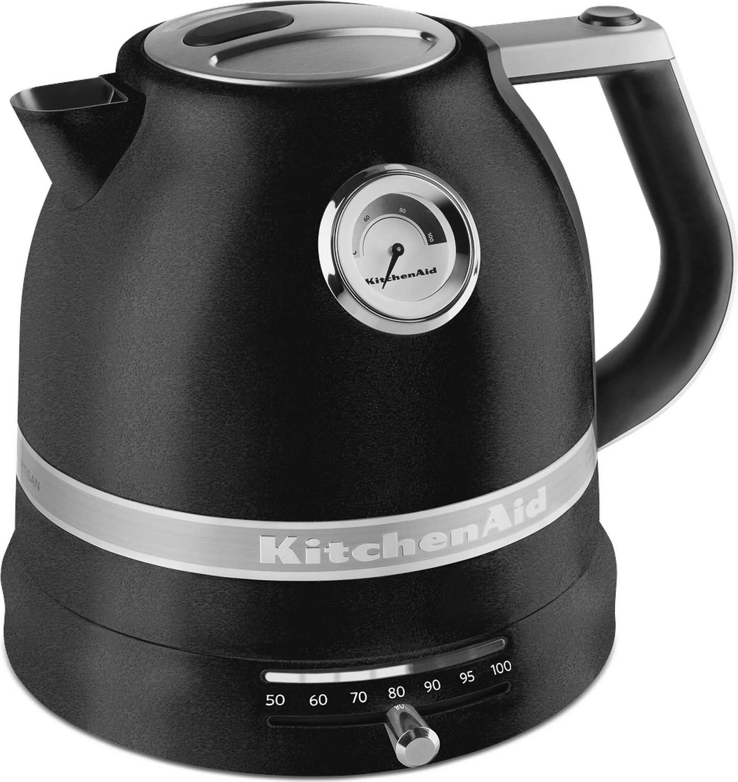 Çajnik elektrik KitchenAid 1.5L, 2400W, 7 temperatura, i zi