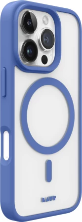 Mbështjellës LAUT Huex ProtectMagSafe për iPhone 16 Pro, kaltër