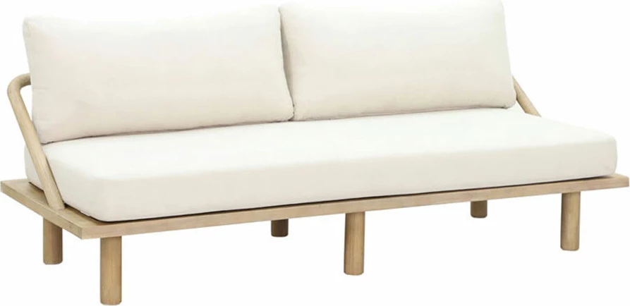 Krevat-sofá Siesta, ngjyrë natyrale/krem, 180x80x59cm