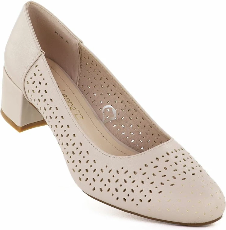 Këpucë elegante femra LEONE Sergio Leone PB293, bezhë