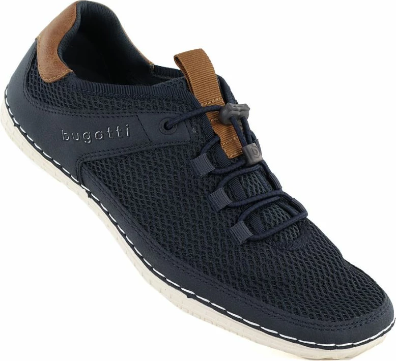 Atlete slip-on për meshkuj Bugatti 325-AFF12-6900-4100, të kaltërta