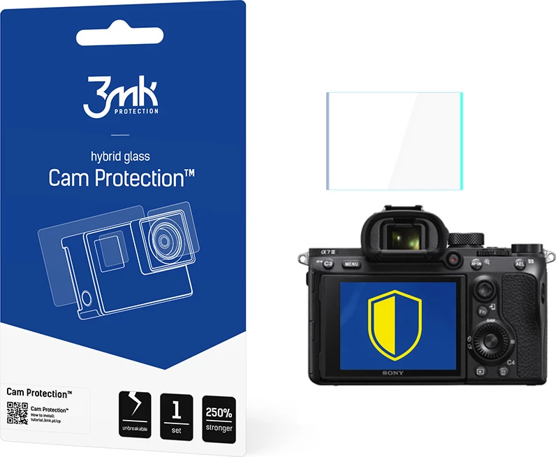 Xham mbrojtës kamerë 3mk Protection Cam Protection për Sony A7 III, transparent