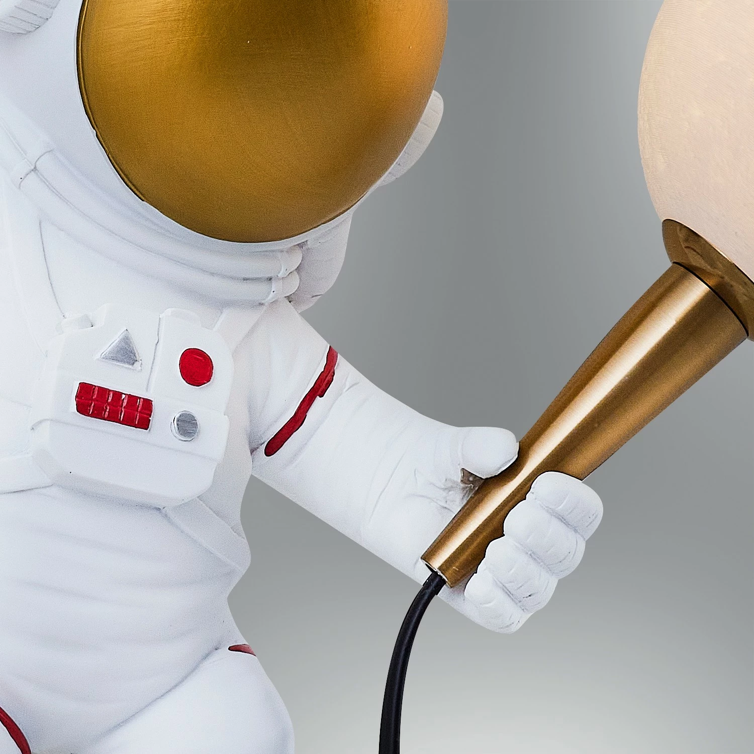 Llambë muri Opviq, astronaut, e bardhë, L1133