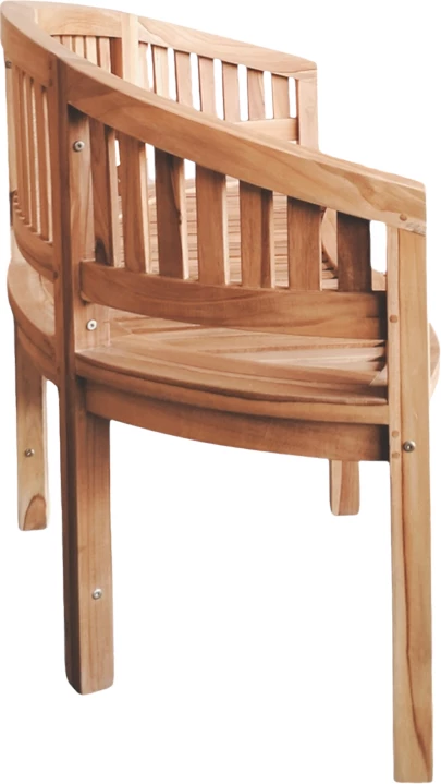 Divan treshe Coren, dru tik natyral, 150x61x87cm