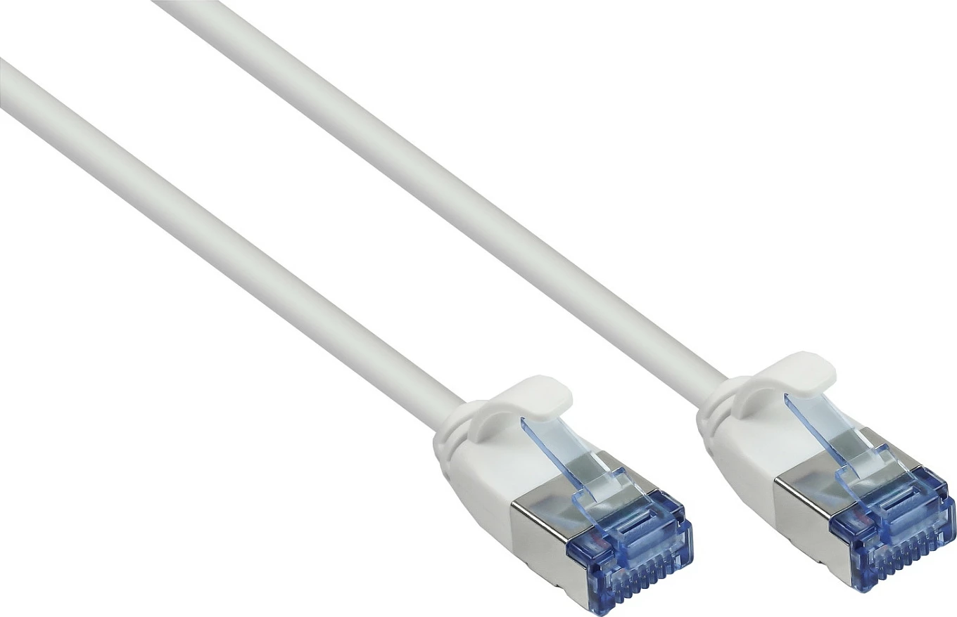 Kabllo rrjeti GoodConnections RNS SlimLine Cat.6A U/FTP, 0.25 m, e bardhë