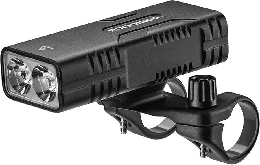 Dritë biçiklete Rockbros 24310002001 me powerbank 10000 mAh, 850 lm, e zezë