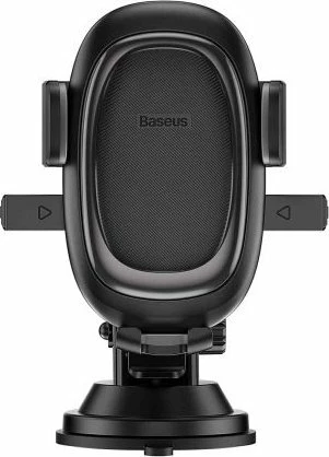 Mbajtëse telefoni për veturë Baseus UltraControl Pro, 5.4-7.2 inç, rrotullim 360°, krah 12-17 cm, hapje automatike, e zezë