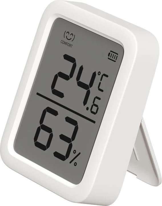 Termometër dhe higrometër SwitchBot Meter Plus, Bluetooth, i bardhë