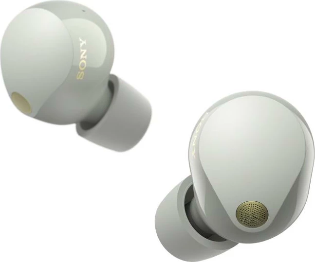Kufje SONY WF-1000XM5, Bluetooth, in-ear, me mikrofon, argjendi