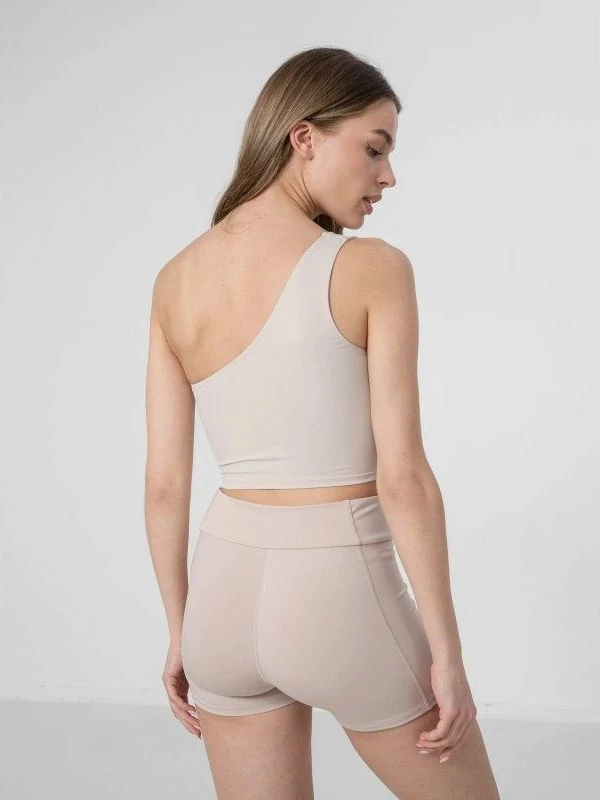 Maicë crop për femra 4f, e zezë [Madhësia: XL]