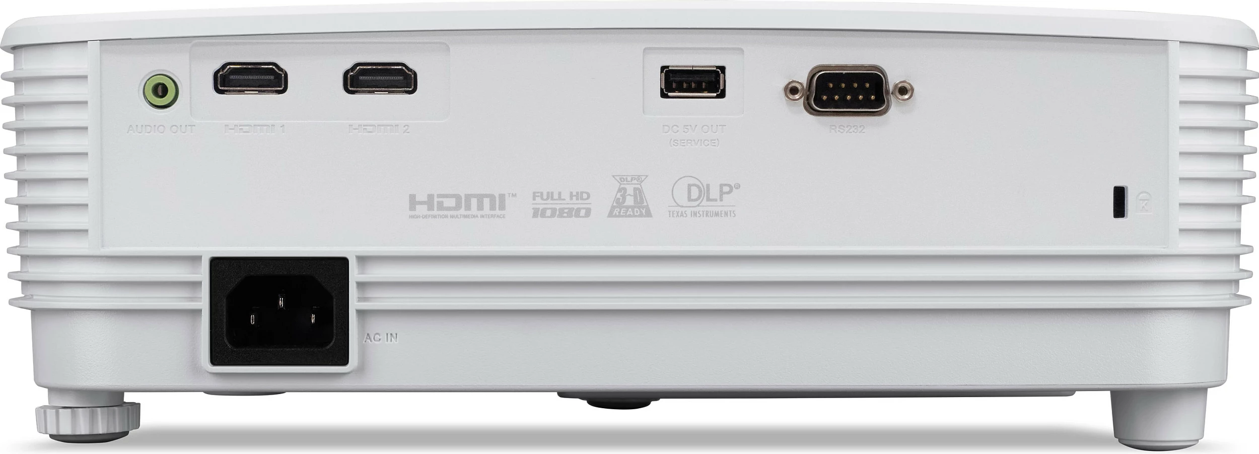 Projektor Acer P1557, Full HD, 4800 ANSI lumens, 3D, i bardhë
