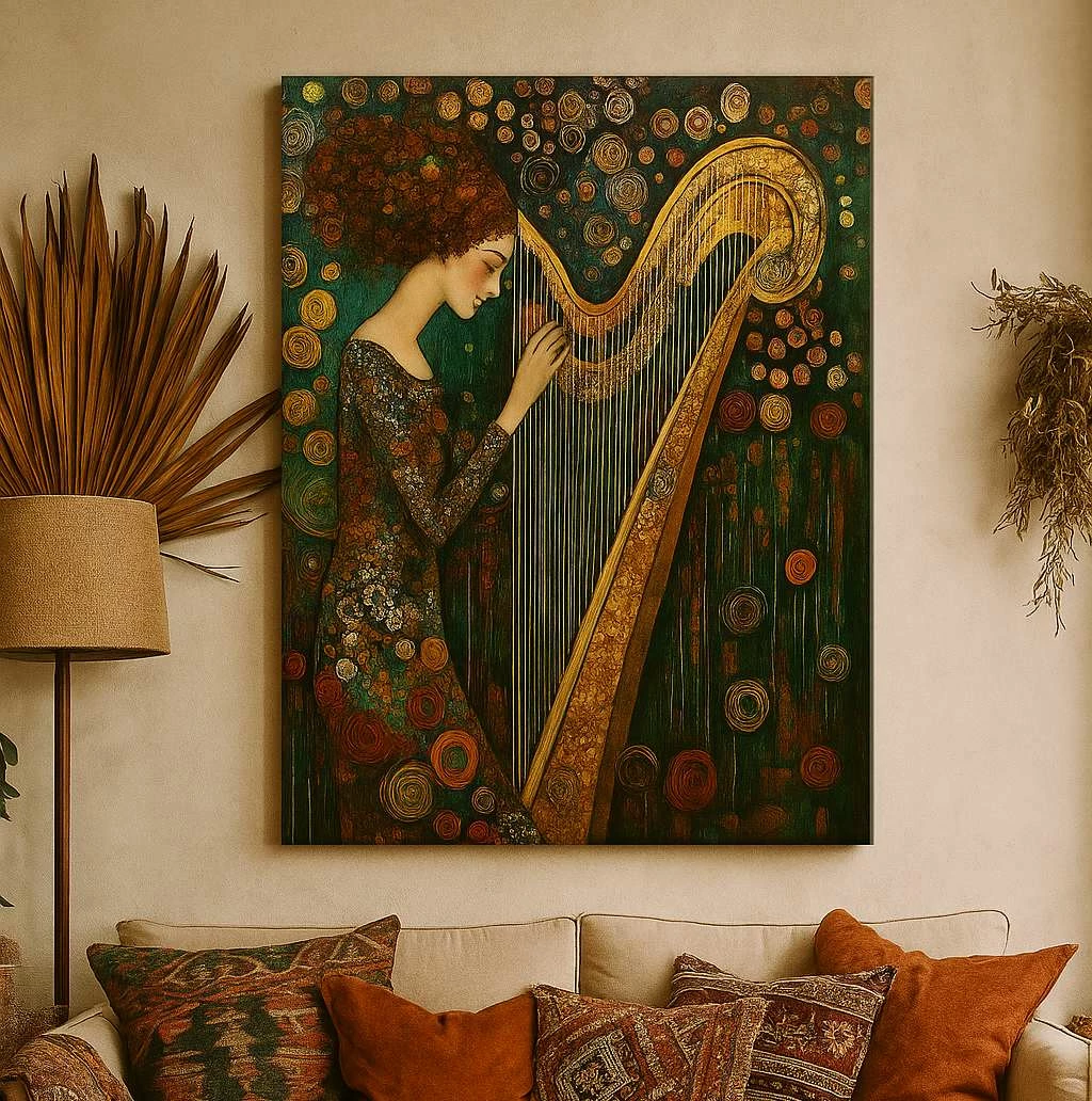Pikturë dekorative në kanavacë, shumëngjyrëshe, Wallity, Hm_Cnvs26-46, 70x100cm