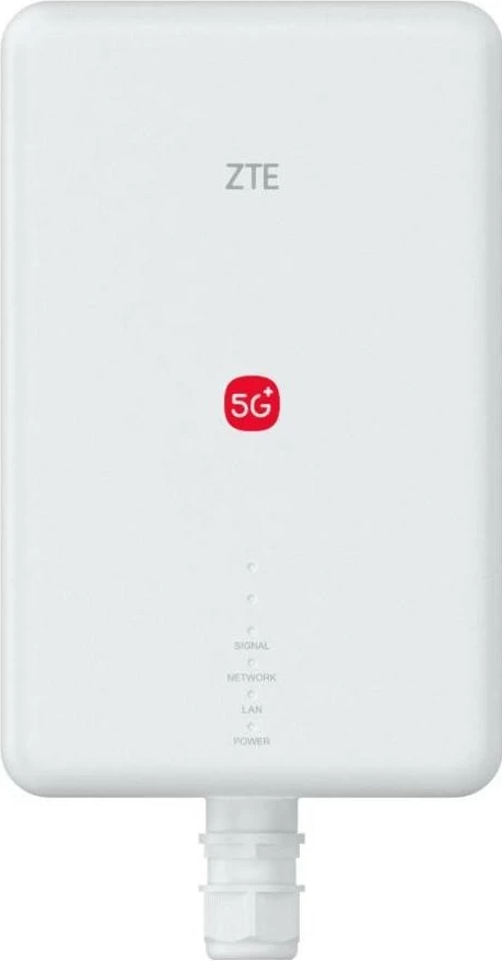 Router ZTE G51F 5G ODU MC7510, WiFi 7, modem i integruar, i bardhë