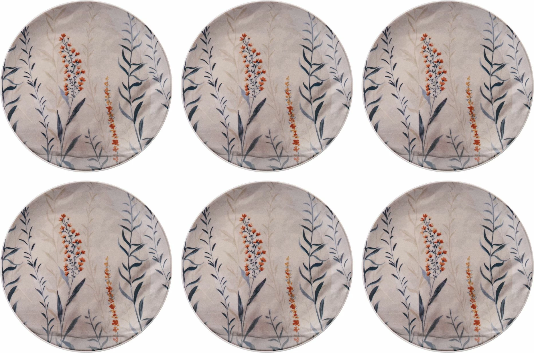 Set pjatash ëmbëlsirash (6 copë), Hermia Concept, Just Flover