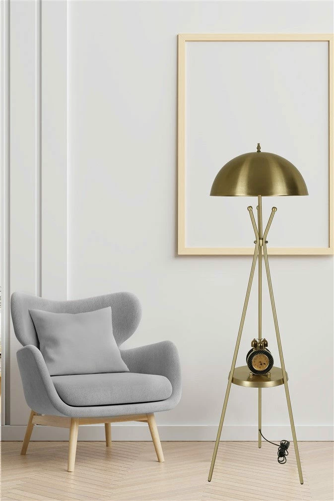 Llambë dyshemeje Opviq, ngjyrë ari, 8582-1