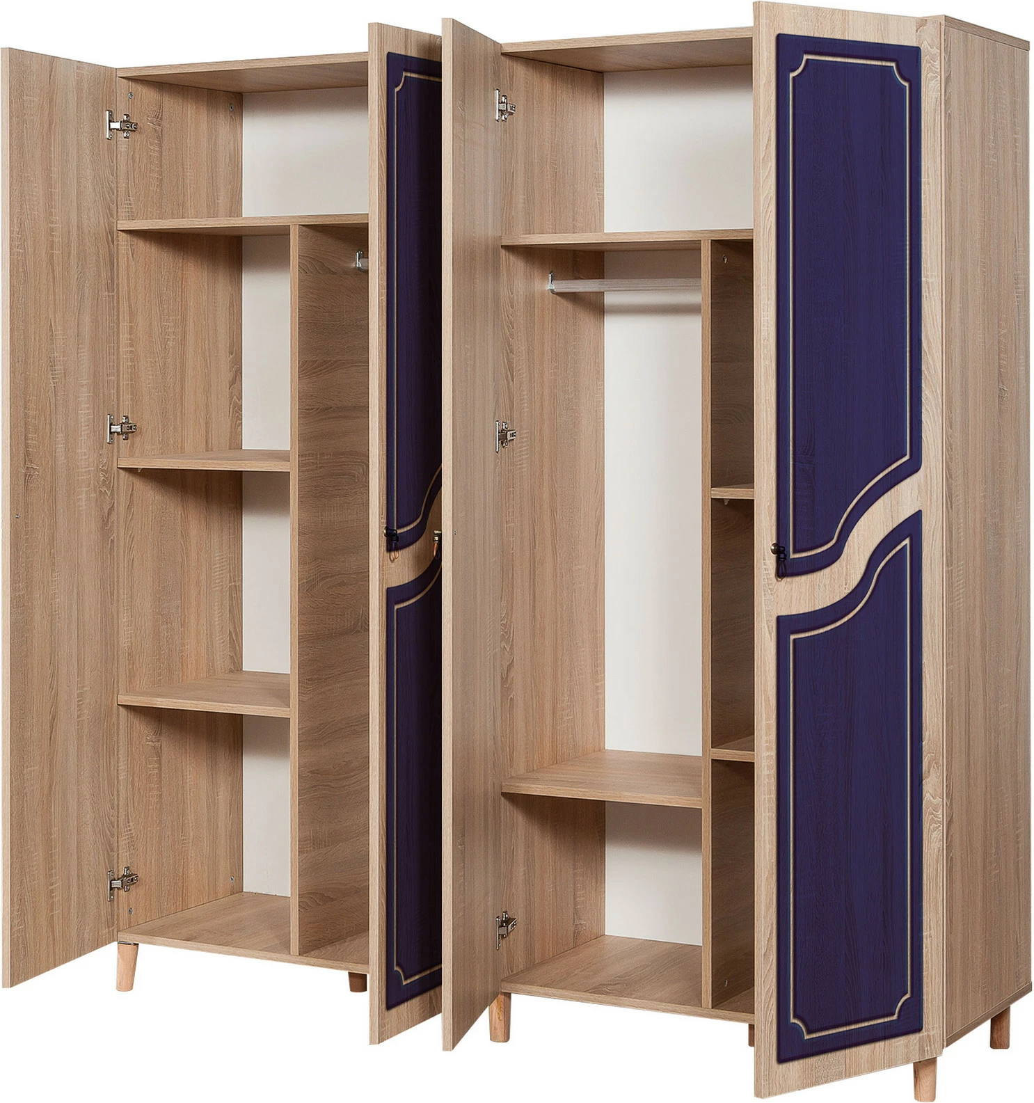 Dollap Skye Decor, ngjyrë lisi sonoma, İmaj-620