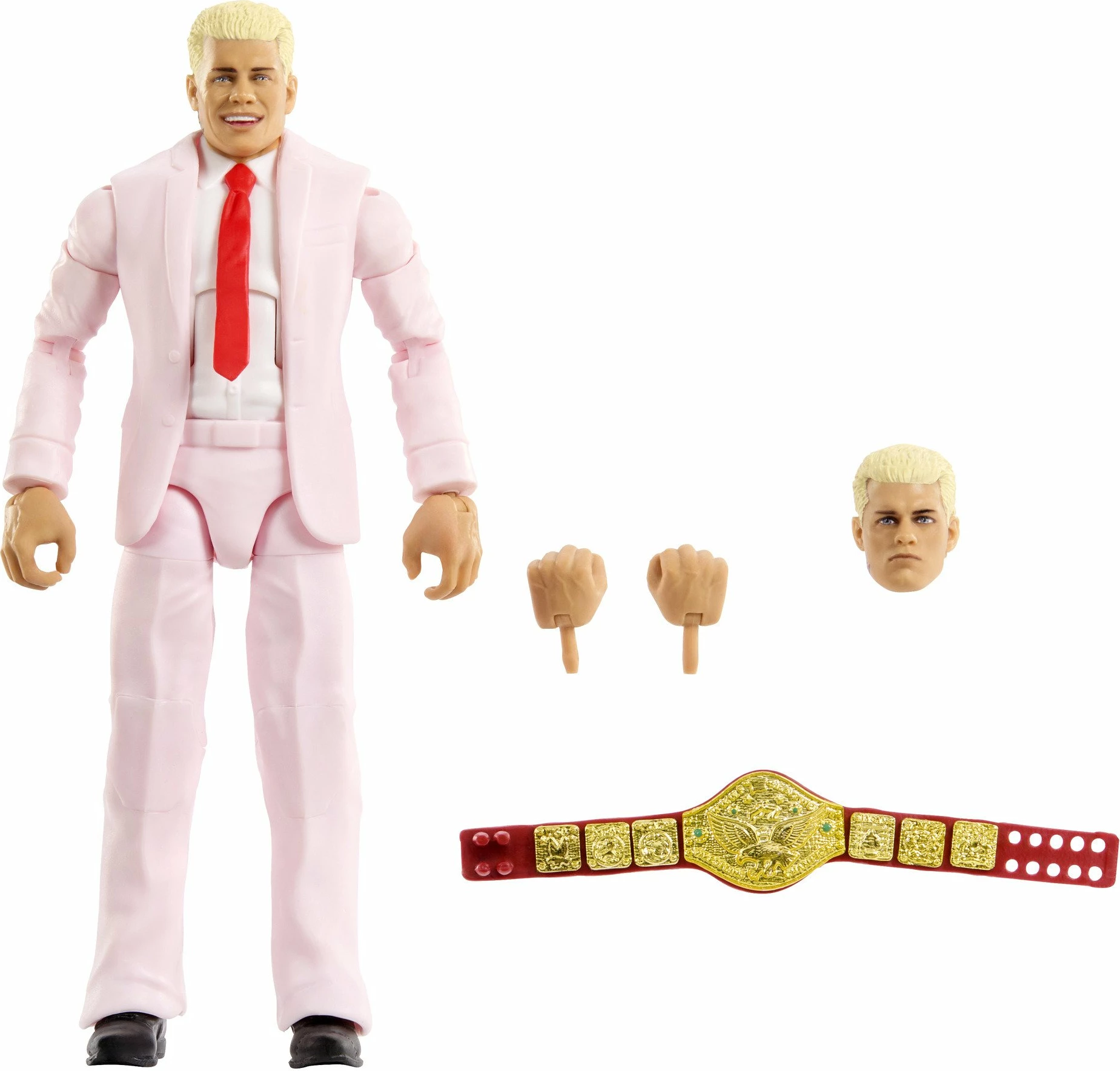 Figurinë aksioni Mattel WWE Elite Collection "The American" JCJ31, 15 cm, me aksesorë