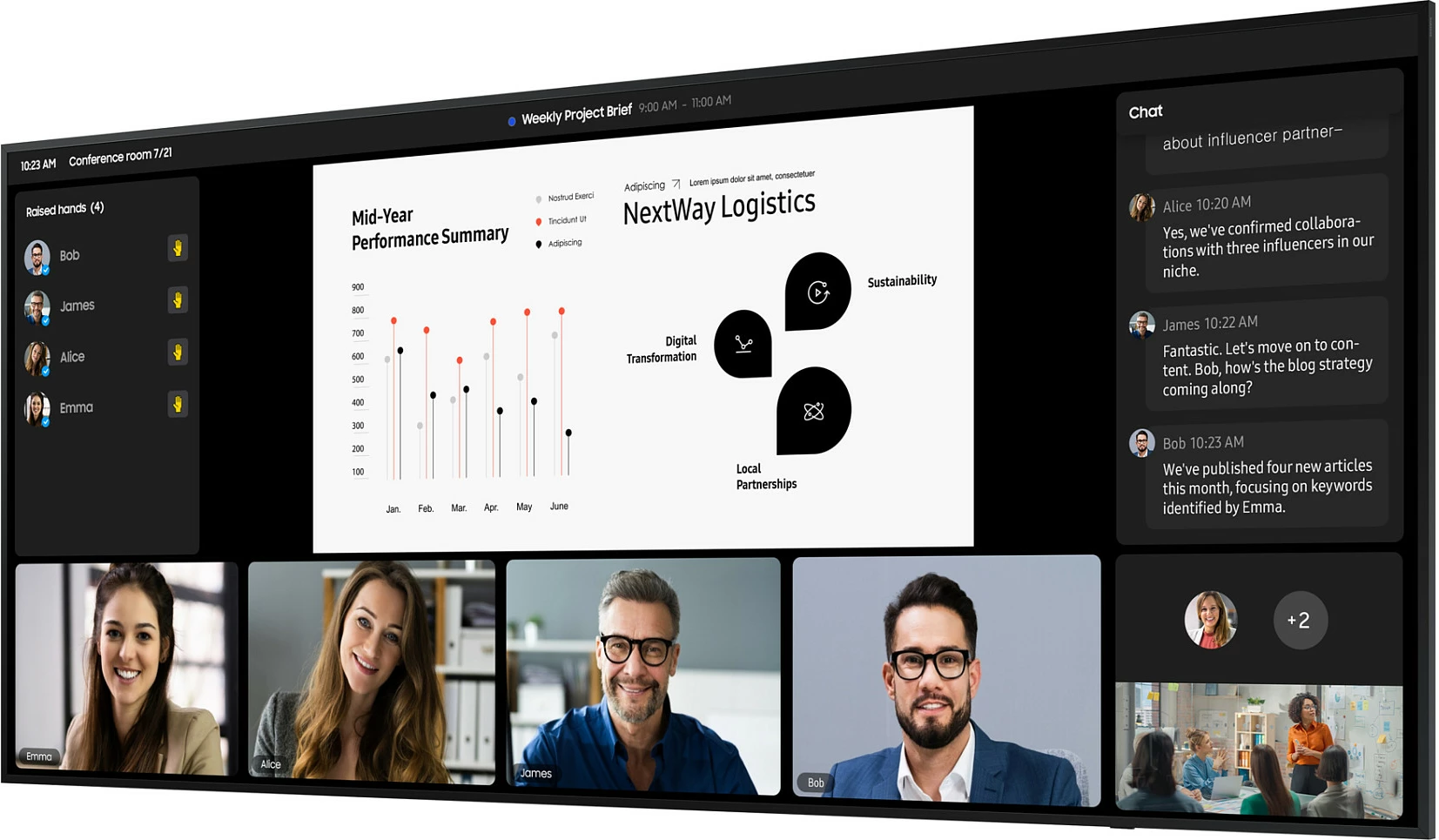 Ekran i madh Samsung QP105DX, 105 inç, 5K Ultra HD, 16GB, Wi-Fi, i zi