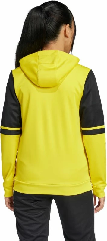 Duks për fëmijë adidas, zi-verdhë [Madhësia: 116 cm]