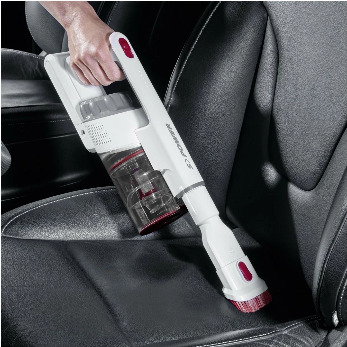 Fshesë Severin HV 7152, vertikale, pa qese, e bardhë