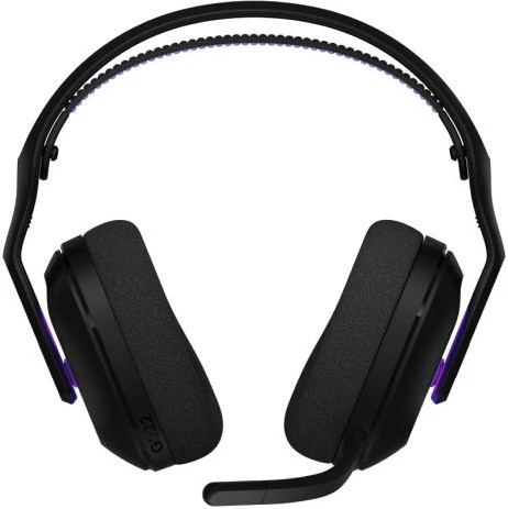 Kufje gaming Logitech G G522 LIGHTSPEED 981-001544 wireless/Bluetooth/USB-C, mikrofon 48 kHz i heqshëm me BLUE VO!CE, RGB, rreze 30 m, të zeza
