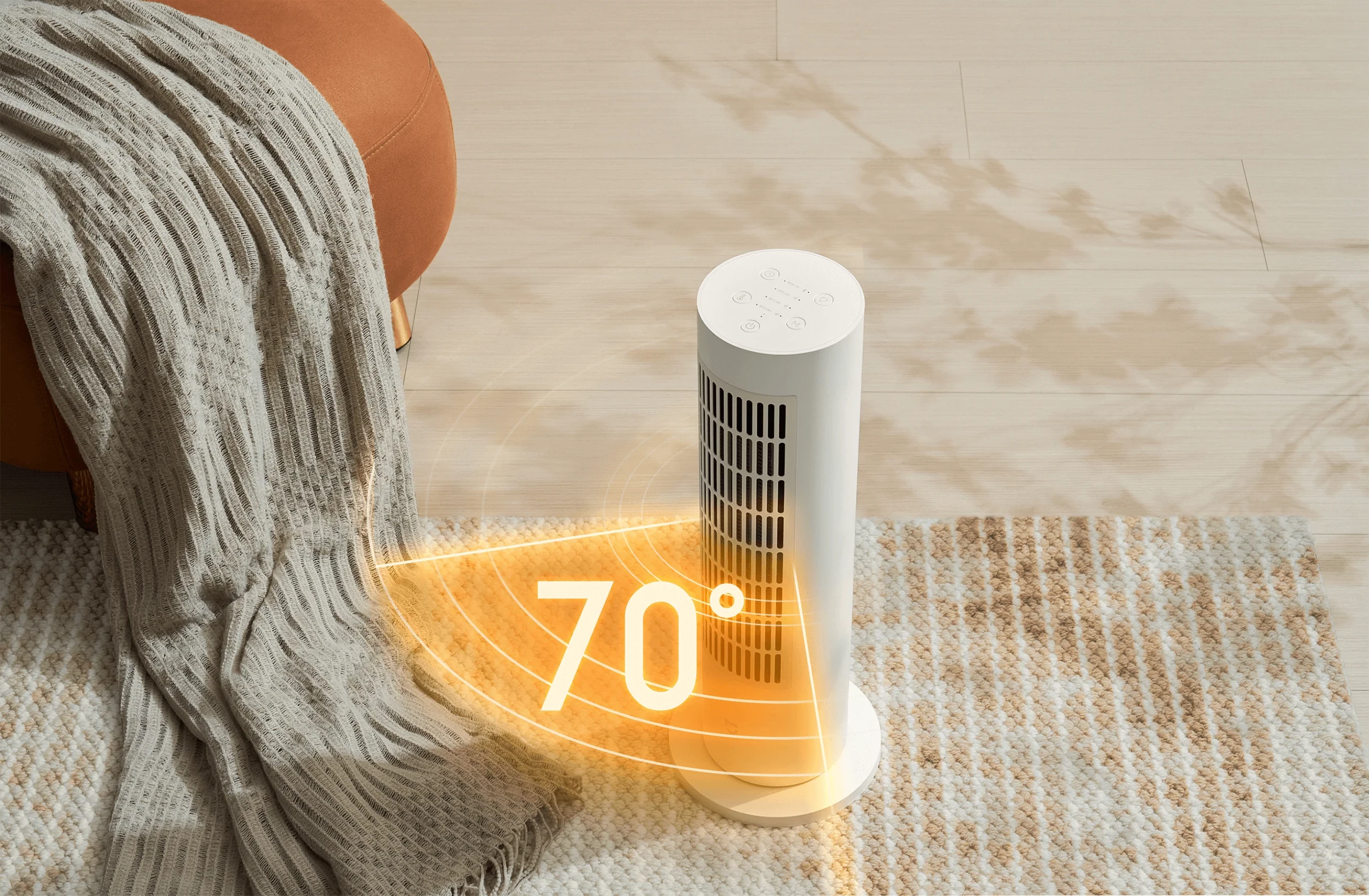 Ngrohës me ventilator Xiaomi Smart Tower Heater Lite