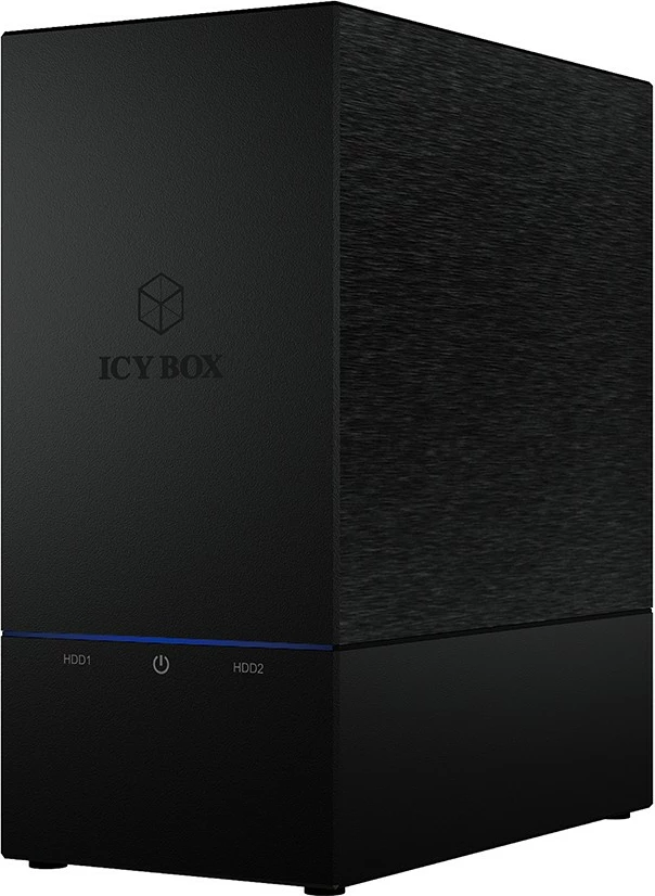 Kasë eksternale ICY BOX IB-RD3621U3, 2x3.5", USB 3.0, RAID, e zezë