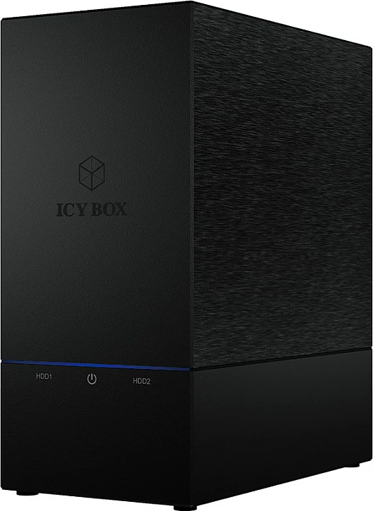 Kasë eksternale ICY BOX IB-RD3621U3, 2x3.5", USB 3.0, RAID, e zezë